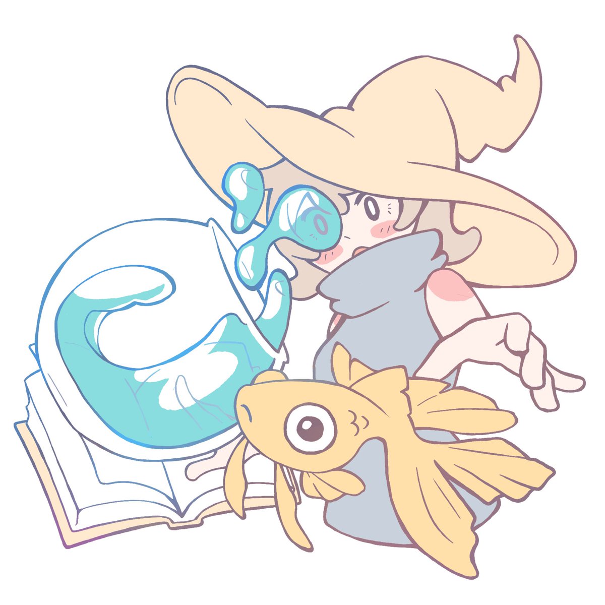 cozybyseven's tweet photo. Don’t you just hate it when your levitation spell goes wrong?

Here’s my rendition for peachtober day 5 - Rise! But I snuck a couple other prompts from other days in here hehe. Can you spot them?
#peachtober21 #digitalart https://t.co/bq7s0K1Fr5