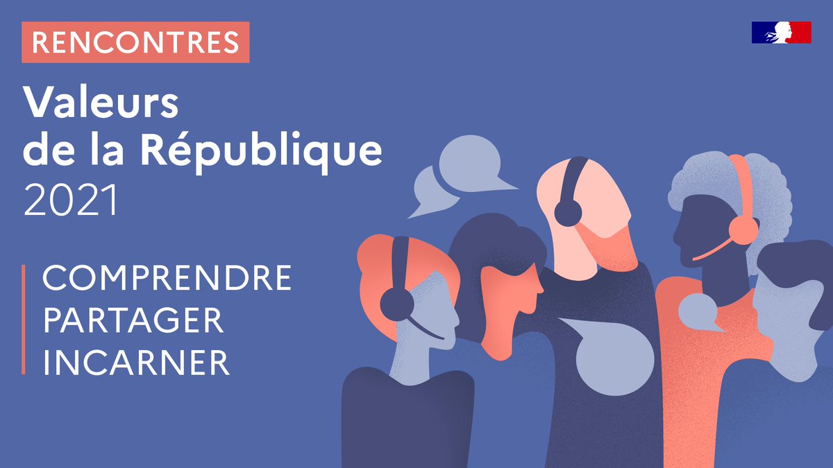 reseau_canope's tweet photo. 🤝[#RencontresVDLR] Dès le 18/10, @reseau_canope se mobilise autour des valeurs de la #République.
Objectif ➡Préparer la Journée de la #laïcité du 09/12 grâce à un programme riche de webinaires, conférences d'experts &amp; autres ressources. 
➕d'informations https://t.co/ZJ4PJVzD0k https://t.co/vpvAMgtKHS