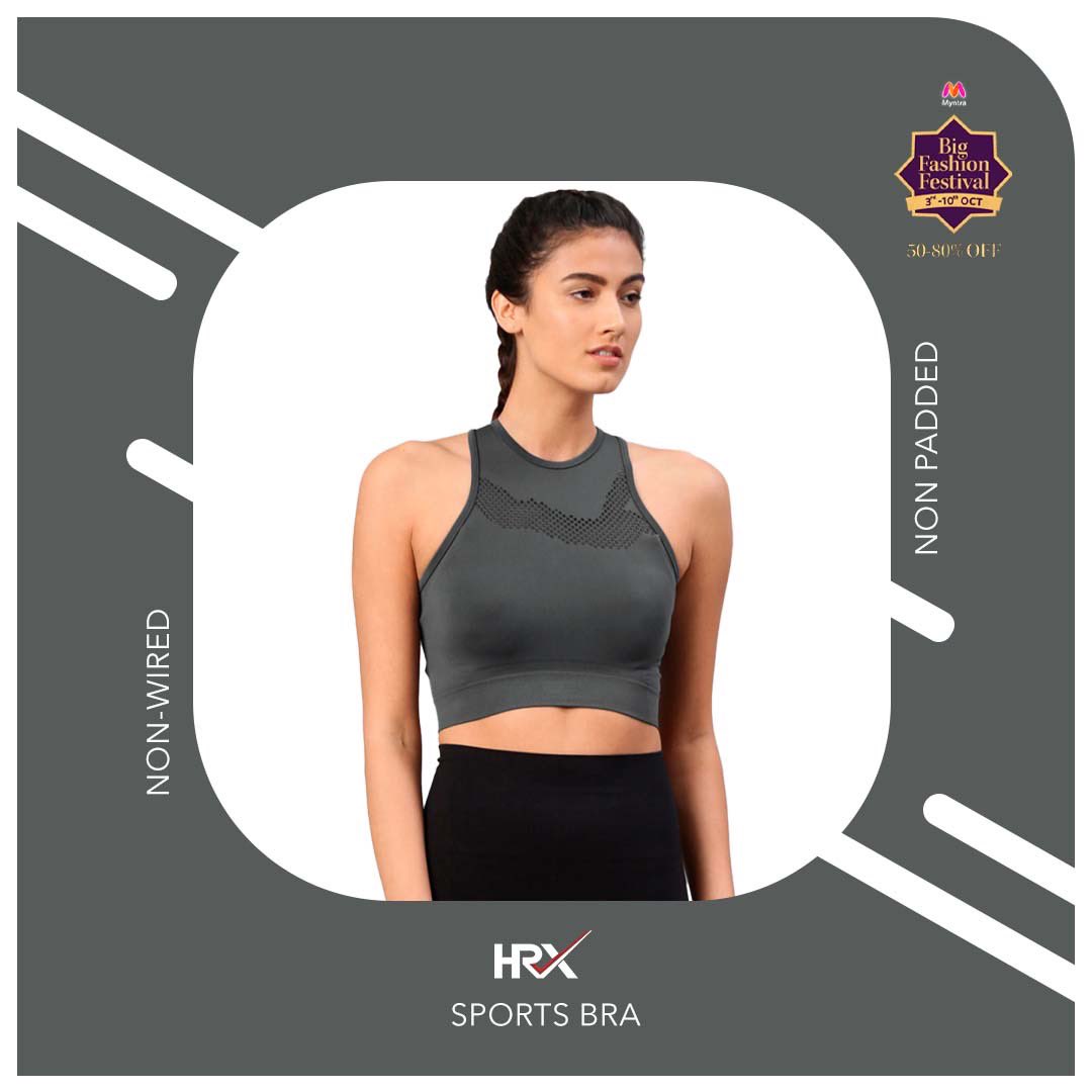 HRX on X: Pick & choose your favourite HRX Sports Bras only at