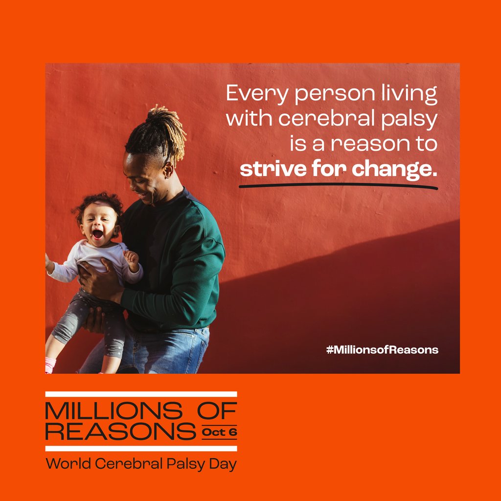 Cerebral palsy affects more than 17 million people worldwide.
 
There are plenty resources that you can download to use at worldcpday.org/tools/

Learn more about how CP-Achieve is working to improve the lives of those living with cerebral palsy: cp-achieve.org.au