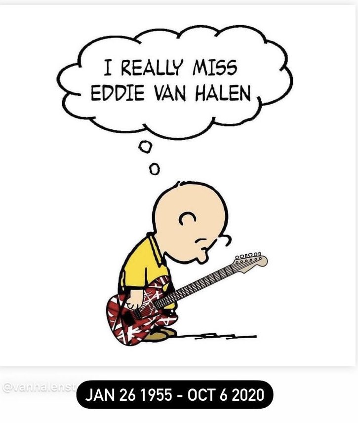 Yes I do! #EddieVanHalen #VanHalen #RIPEddieVanHalen