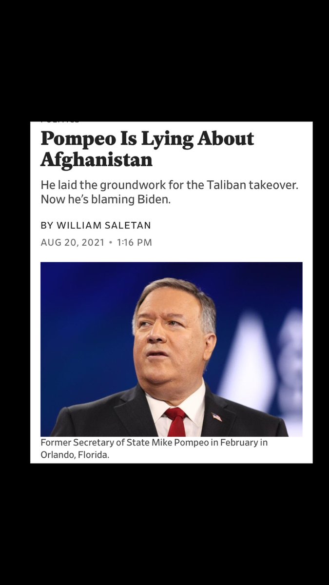 DalanTwyle's tweet photo. @mikepompeo Nice try, you treasonous, traitorous, Trump beyatch. Have you no conscience? In all of history, there’s no more pathetic excuse of Secretary of State. WE THE PEOPLE saw your crimes, your lies, your hypocrisy. You diminished ALL RESPONSIBILITIES as such. You’re HELLBOUND.
ENJOY! https://t.co/RSeERC4MWH