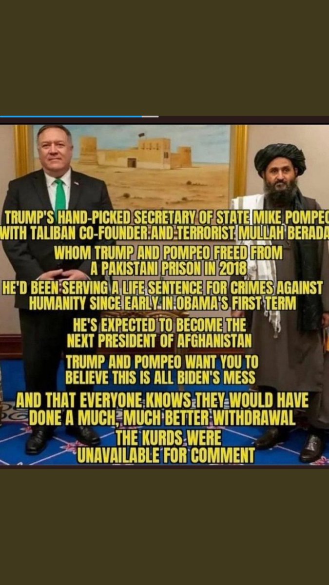 DalanTwyle's tweet photo. @mikepompeo Nice try, you treasonous, traitorous, Trump beyatch. Have you no conscience? In all of history, there’s no more pathetic excuse of Secretary of State. WE THE PEOPLE saw your crimes, your lies, your hypocrisy. You diminished ALL RESPONSIBILITIES as such. You’re HELLBOUND.
ENJOY! https://t.co/RSeERC4MWH