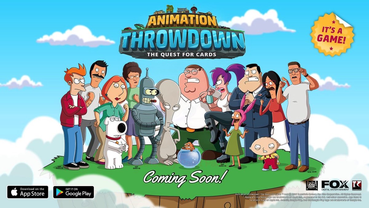 JuanpaDraws's tweet photo. Homer is not there. How they can make a game with Fox amimated characters without The Simpsons?! #Fox #AnimationThrowdown https://t.co/6bOy9HzAuQ