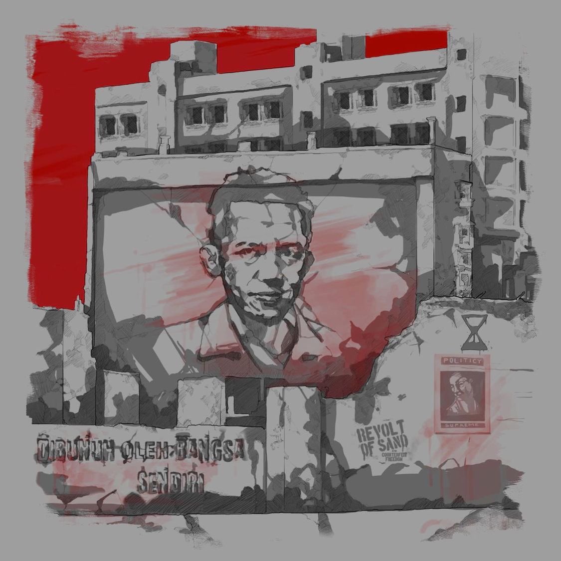 Dibunuh oleh bangsa sendiri

#InTheCounterfeitFreedom 
#AgainstTheParasite