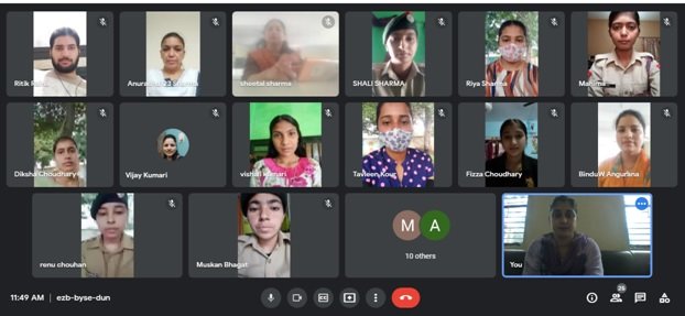 GDC_RS_Pura_NCC's tweet photo. 2J&amp;K Girls BN, Jammu of GDC R.S Pura organised an Online Cultural Fest to celebrate the birth anniversary of Mahatma Gandhi.A total of 20 NCC cdts participated with full zeal and enthusiasm under the guidance ANO Lt.Shaveta Choudhary.
@DteJKL
@HQ_DG_NCC
@drajaykumar_ias
@adgpi https://t.co/rauiM8dTkJ