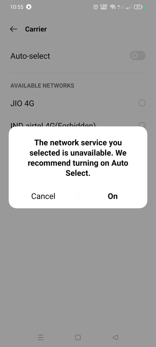 TanwaniIshaan's tweet photo. @reliancejio @mipaltan We can't connect to the network my whole family and friends aren't able to connect 
Can't connect to Jio 4g https://t.co/nTL9EZMetU