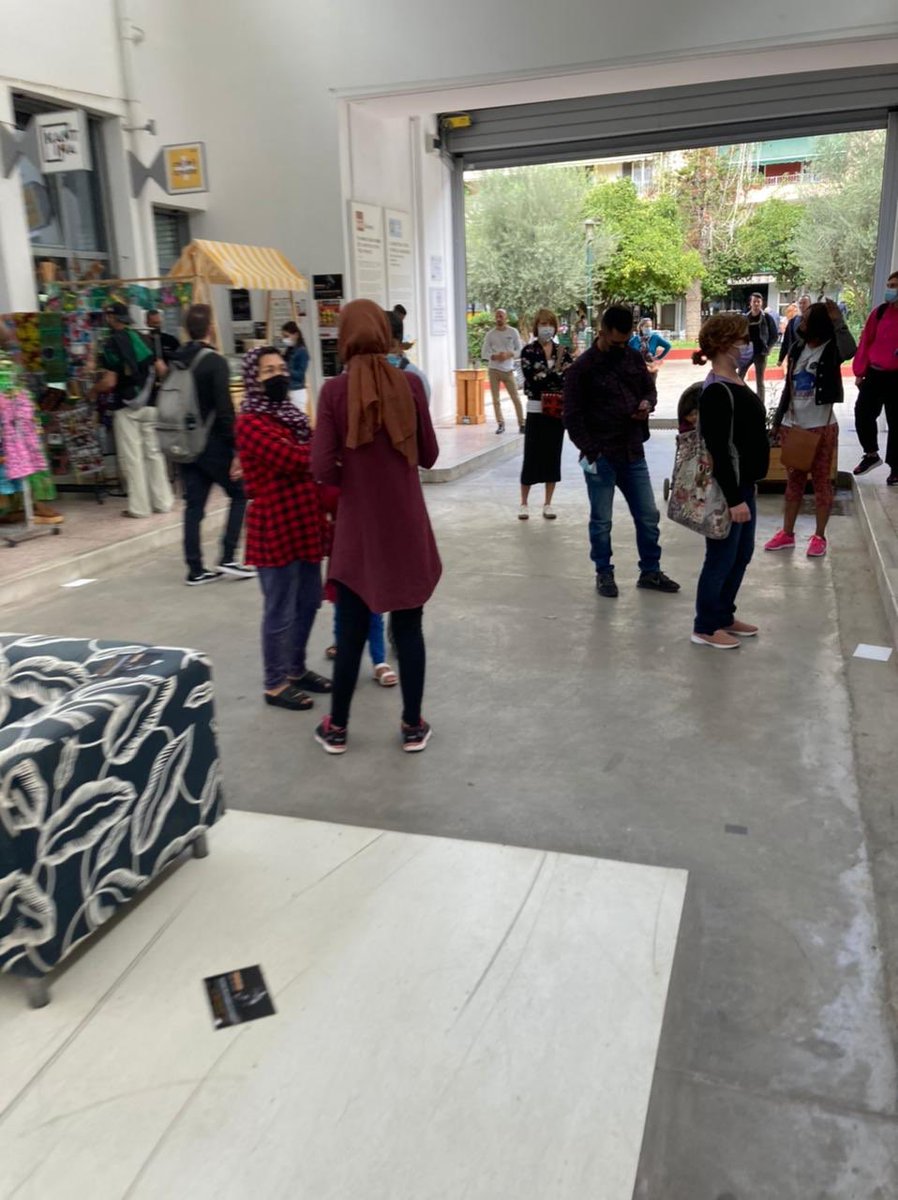 dinantziora's tweet photo. Some images from the Athens @FunPalaces - last Friday! Thank you to @fiddleBrain and @FunPalacesScot for hosting us on Fun Palaces TV 📺 Enjoy! #BaytnaHub #AthensComicsLibrary https://t.co/67Xrn2Czp3