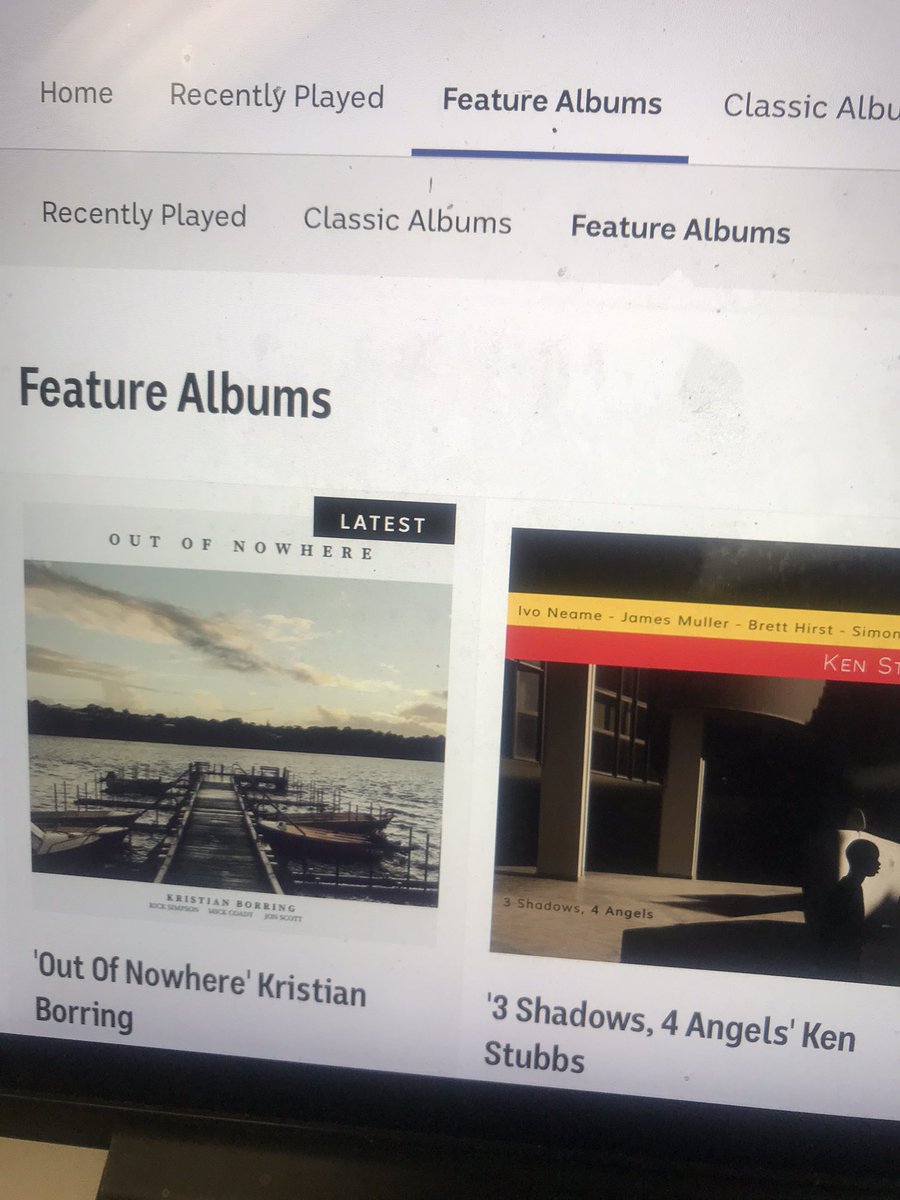 kristianborring's tweet photo. My latest album Out of Nowhere is featured on ABC jazz this week. Check it out here https://t.co/PcnisPGuMR #ABCaustralia #abcjazz #outofnowhere #jazz #australia #kristianborringquartet #newmusic #coolitrecords #Guitarist #guitar https://t.co/nfJCquTTAq