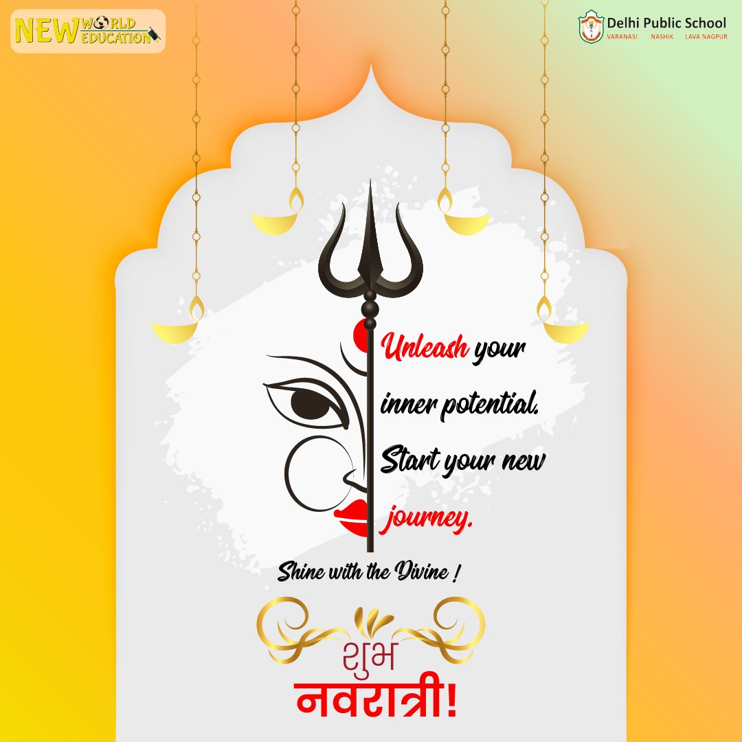 This festival brings a lot of colour to our lives. May bright colours dominate our lives always. 
Happy Navratri 2021!
#navratri #dpslavanagpur