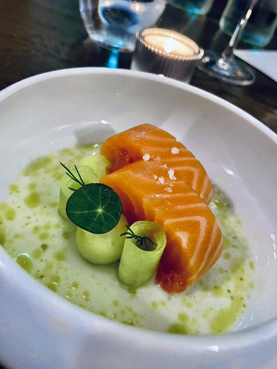 Dishyouwerehere's tweet photo. Check out the new kid on the block  @BlankBelfast wishing Johnny &amp; Christina the very best with opening night later. A brilliant concept, using only the finest produce from this island. An incredible meal last night. Be proud guys! Top marks 👌🏻😍#BlankBelfast @foodni https://t.co/9uyH41b6Vu