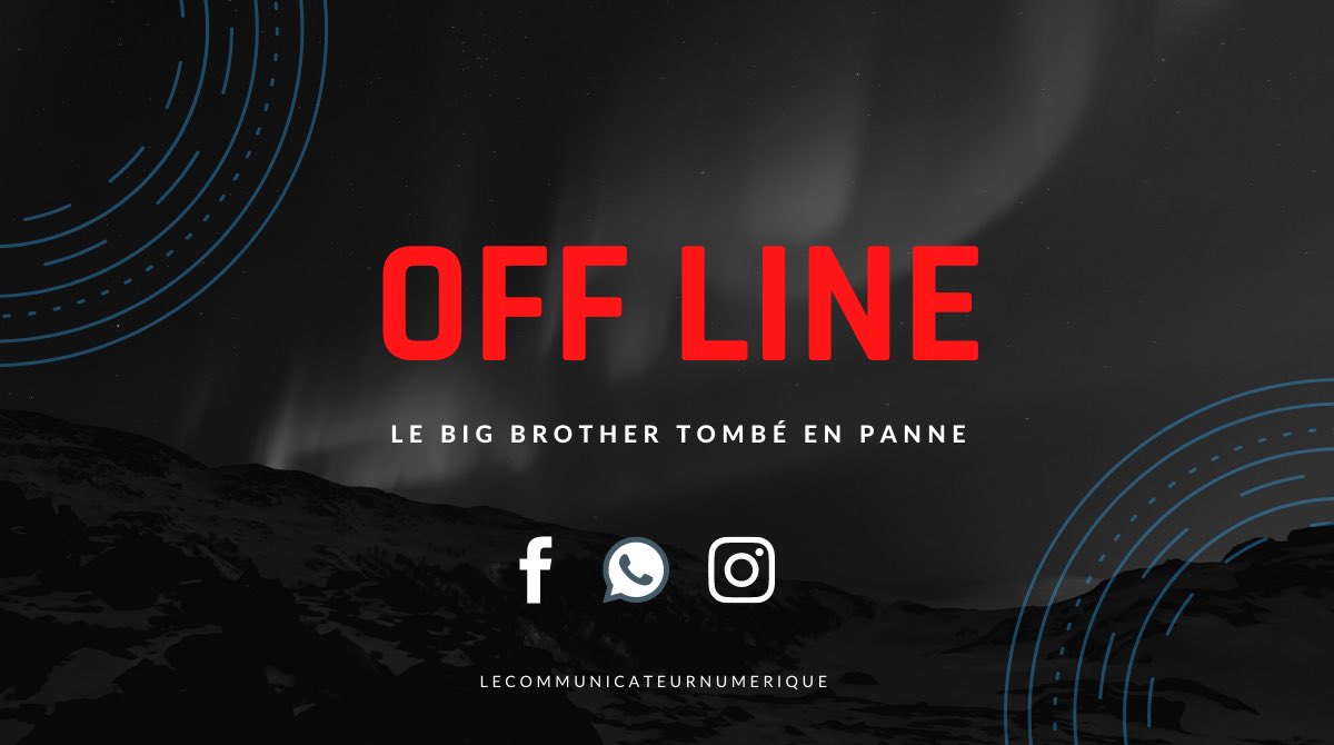 lenumerique_rdc's tweet photo. Le Big Brother tombé en panne : Facebook, Whatsapp, Instagram 🥵🥵

Lire l’article sur 👉🏽 https://t.co/gKBTB6bGzY
#lecommunicateurnumerique #digital #internet https://t.co/4qssZ74x2J