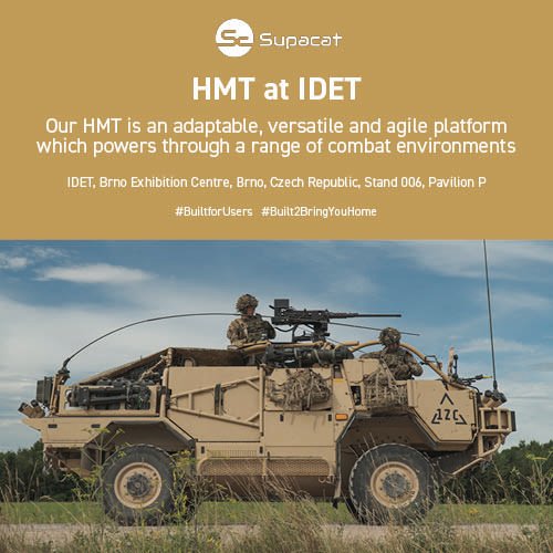 SupacatLtd's tweet photo. As the doors open at @ExporoadE, head towards stand 006/pavilion P - as you'll find us with our partners LPP. We are proud to present our globally renowned HMT platform to @Czecharmy1 @CzechMFA @BMATTCzech https://t.co/73oYOcfBpR #BuiltForUsers https://t.co/shZePOqxqK