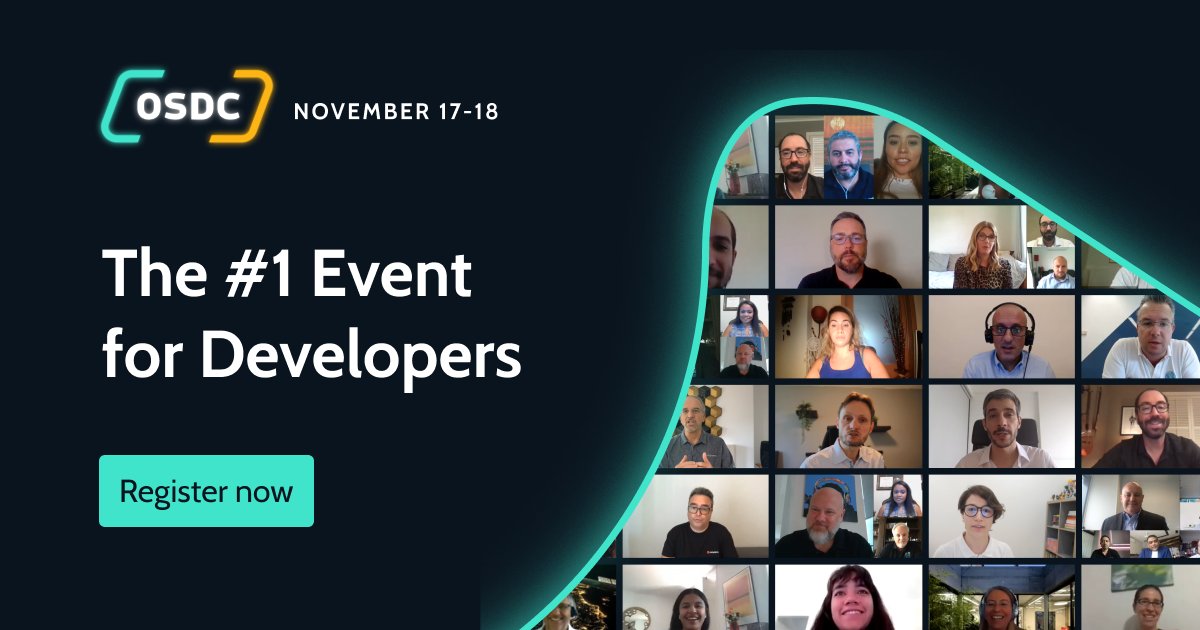 #OutSystems OSDC is the place to be for #developers of any experience level and will offer over 50 inspiring and innovative sessions. Take a look at the agenda here and save your *virtual* seat today! #OSDevCon outs.so/C79915