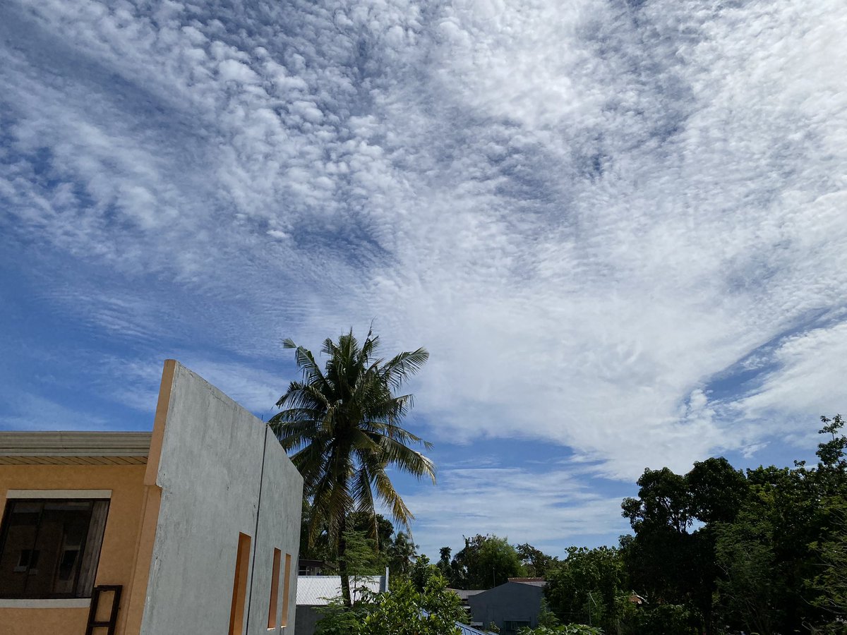 paperxdust's tweet photo. The sky decided to be pretty today. View from my room. https://t.co/ydrr6o4Wo4