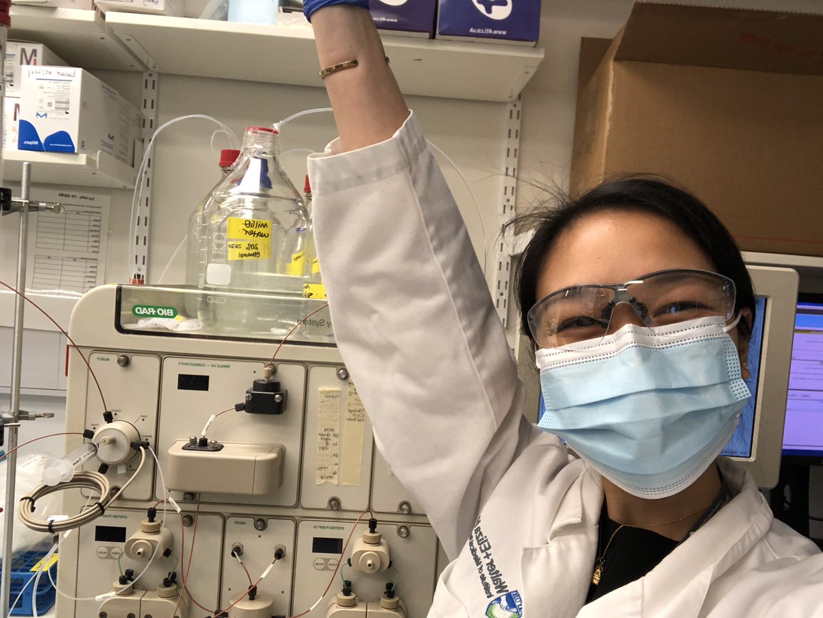 StephNguyenPhD's tweet photo. Ayyy the letter has arrived! Ya girl is officially #PhDone A quick moment of celebration in the lab before I get back to my protein prep 🥲 @UniAdelSciences @BruningLab https://t.co/FjzlOIx6PZ