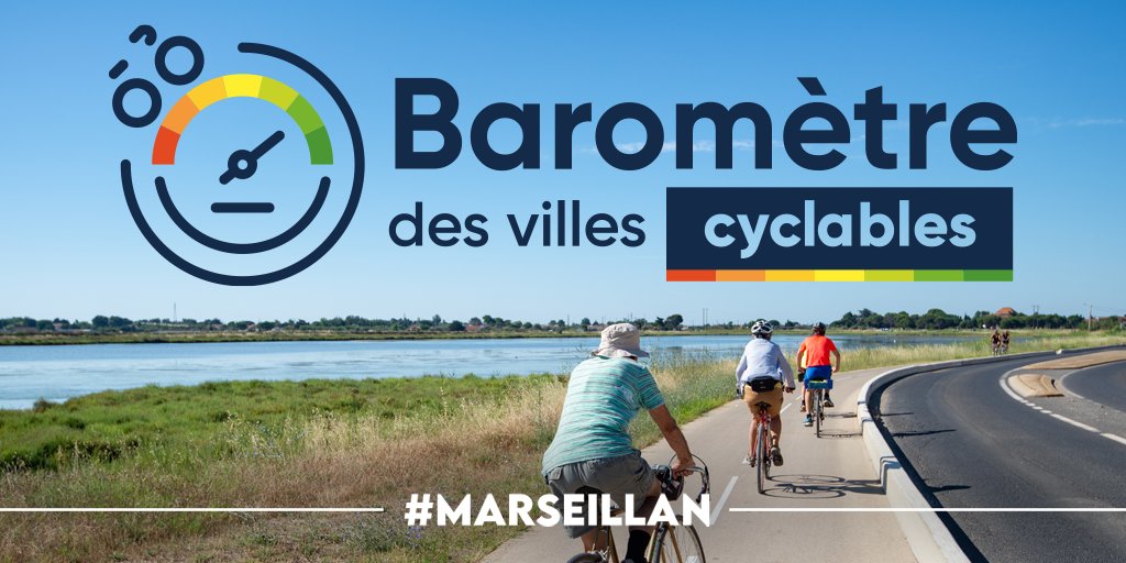 Le Baromètre des villes cyclables 2021 de la <a href="/FUB_fr/">FUB</a> est lancé ! Tous les cyclistes sont invités à répondre pour déterminer si la ville de #Marseillan est cyclable. #BarometreVelo2021 #solutionvélo 

➡ barometre.parlons-velo.fr