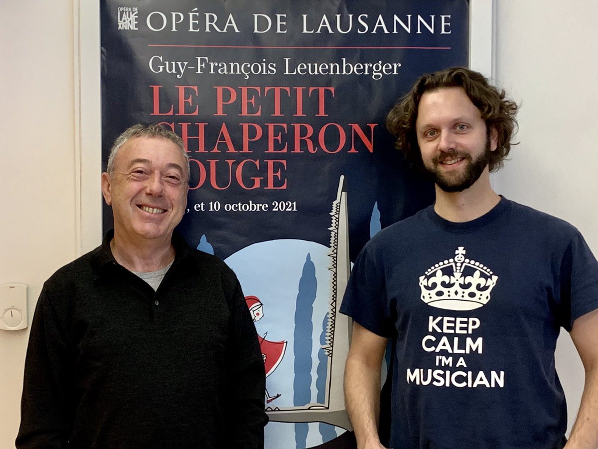 MaestroPMA's tweet photo. Création mondiale ce soir à @OperadeLausanne du #PetitChaperonRouge de Guy-François Leuenberger. https://t.co/Kk6Yy9kYJA
