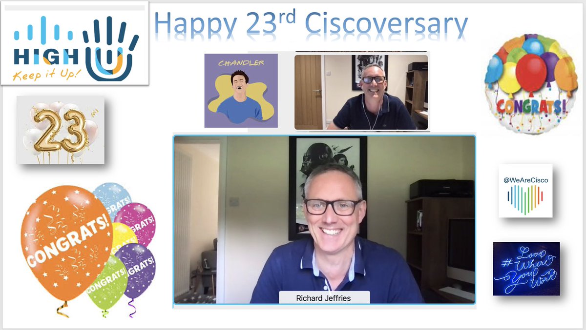 VarshaKanwar's tweet image. “The team that celebrates together; grows stronger together.” Richard Jeffries #Kudos You play a crucial role in our success and #MakingAnImpact. 👏🏽. Congratulations on your 23rd #Ciscoversary 🎉🎊. We are lucky to have you on the team.#WeAreCisco