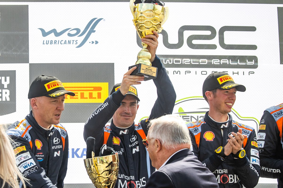 HMSGOfficial's tweet photo. #WRC THANK YOU @Craig_Breen &amp; @paulnagle1! 🙏

Hyundai Motorsport bids a fond farewell to Craig and Paul as the crew moves to M-Sport for the 2022 @OfficialWRC season

📖 https://t.co/OcHjzbkrfv 

#HMSGOfficial https://t.co/ZqmYcCN7nq