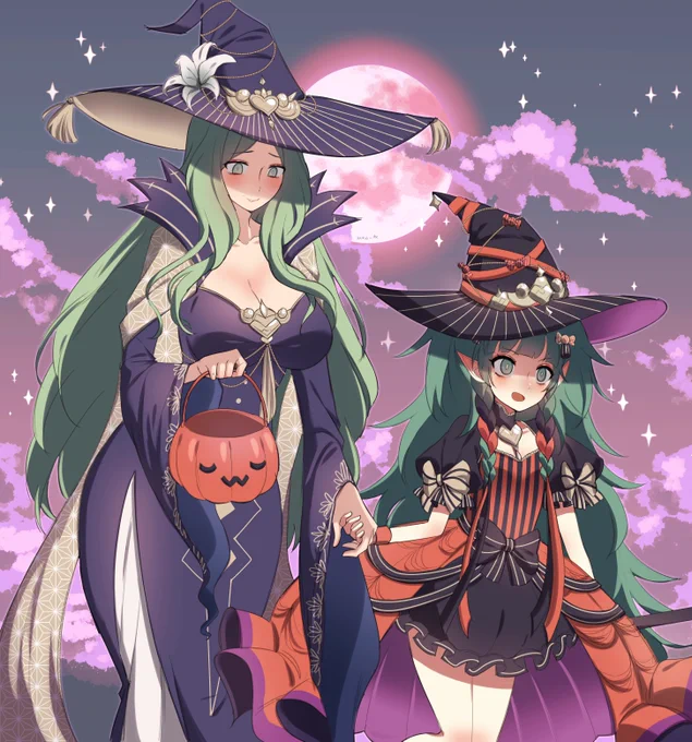 Sothis taking Rhea trick-or-treating. I love these alts sm 