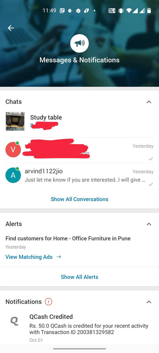 SDeshaware's tweet image. @PuneCityPolice @cybercrimesind @Cybercellindia @Quikr Hi All, I request you to please track this number +91 82805 47971 he is committing cyber crime, yesterday he called me and told that he likes the study table I am selling on OLX and asked for my gpay number to send QR codes