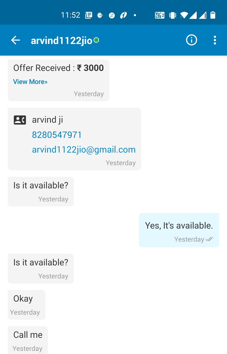 SDeshaware's tweet image. @PuneCityPolice @cybercrimesind @Cybercellindia @Quikr Hi All, I request you to please track this number +91 82805 47971 he is committing cyber crime, yesterday he called me and told that he likes the study table I am selling on OLX and asked for my gpay number to send QR codes