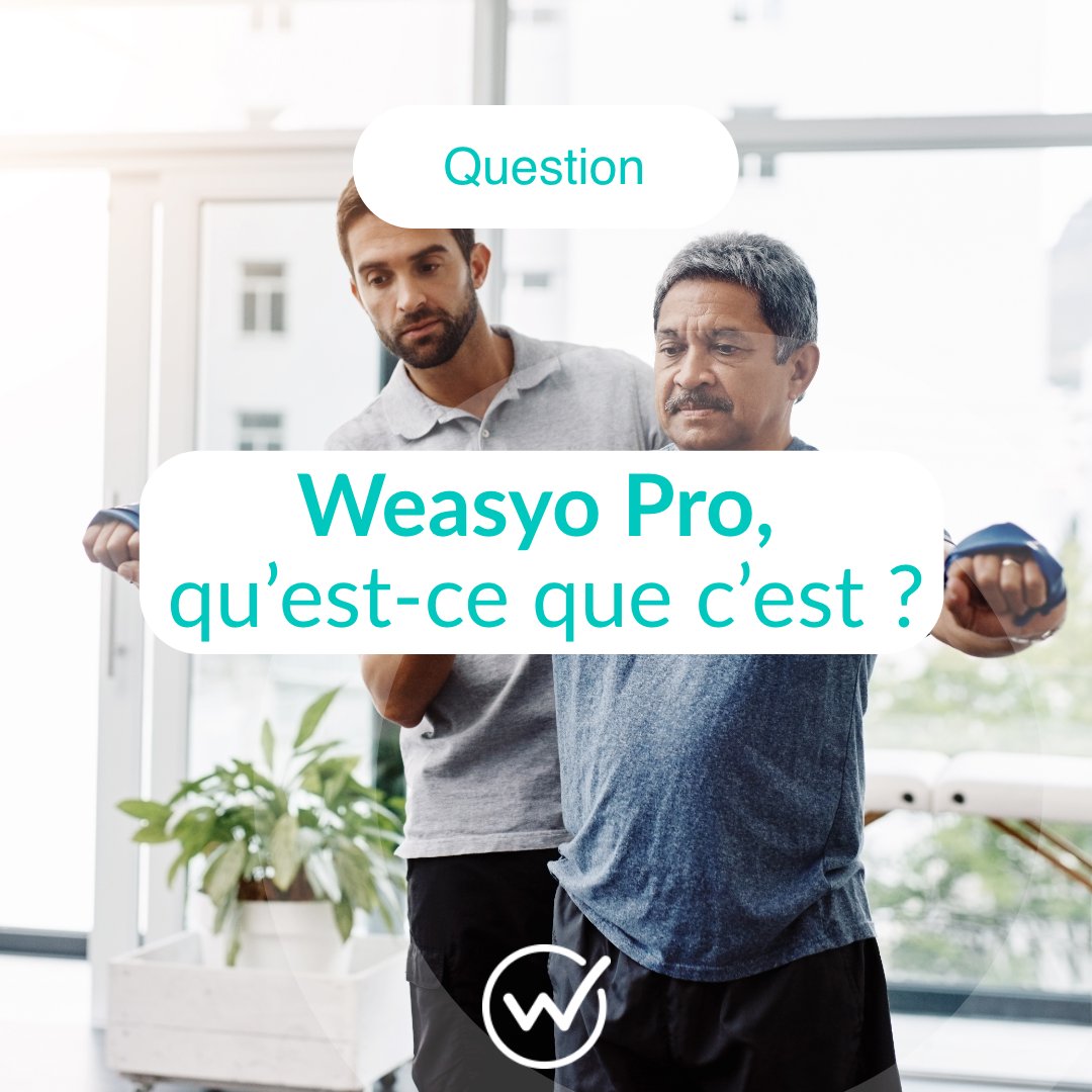 FrWeasyo's tweet photo. A qui est destiné Weasyo Pro ? Aux kinésithérapeutes 👨🏻‍⚕️
Mais à quoi ça sert ? Réponse ci-dessous en image 👀 https://t.co/Q6VZjOIXJw