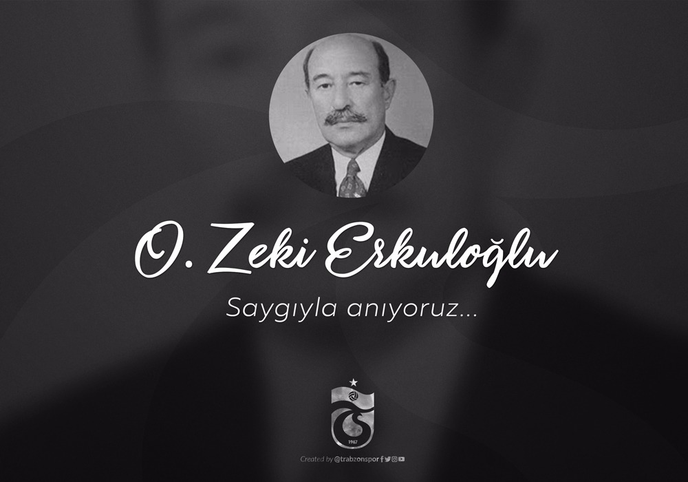 Trabzonspor's tweet photo. Kulübümüzün eski genel sekreterlerinden Osman Zeki Erkuloğlu'nu ölüm yıl dönümünde özlemle anıyoruz.

Detaylar 👉 https://t.co/3sysF5us6R https://t.co/D1c54kfCnN