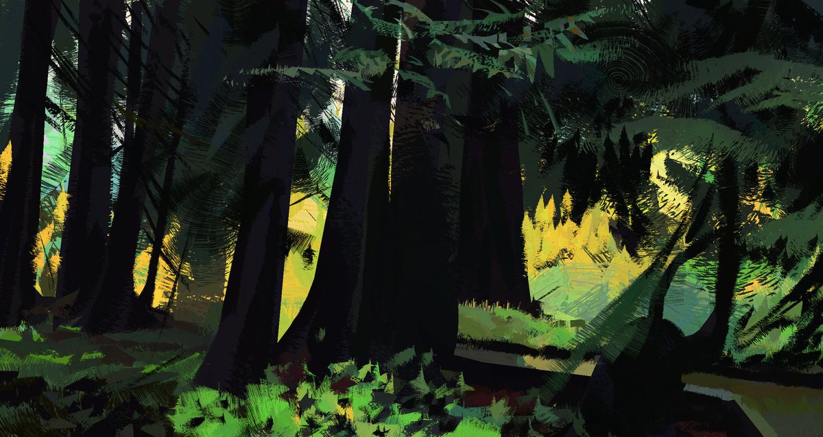 Grove of the patriarchs #HEAVYPAINT #mountrainiernationalpark #seattle