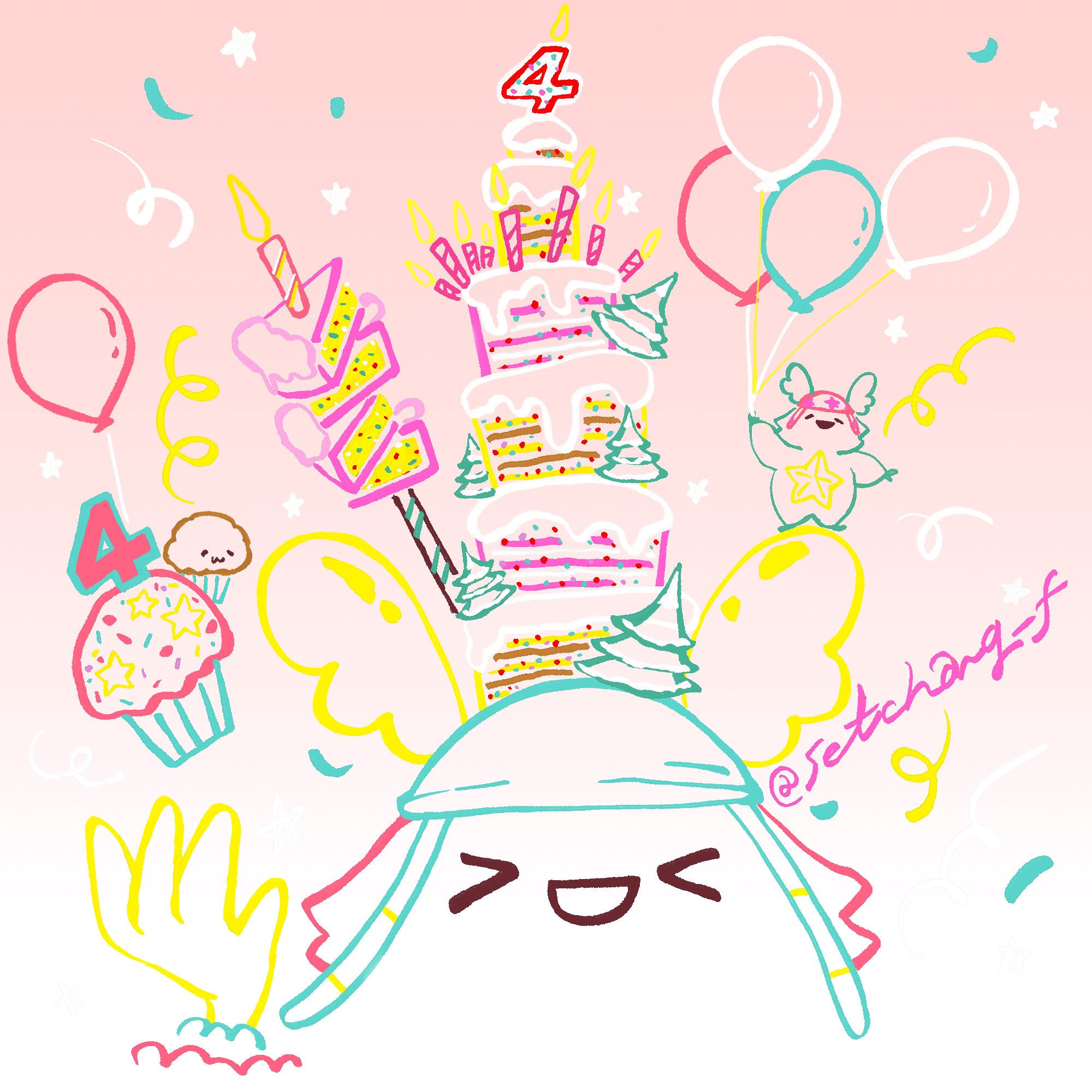 せっちゃん たまに浮上 フォートナイト4周年 おめでとうございます フォトナ楽しくてまだまだ飽きません 遊んでくださるみなさまもありがとうございます Fortnite フォートナイトイラスト T Co Zvu4rpkdsk Twitter