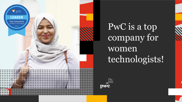 #PwCProud to work for a company that is committed to gender equality and creating a culture of belonging. Learn more. bit.ly/3zNBSpb