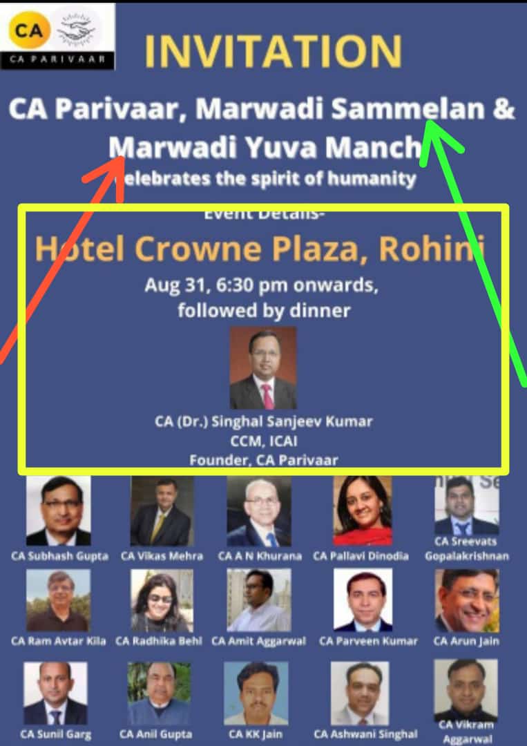 ajain_aca's tweet photo. My CA friends...
Where was humanity in corona crisis!!
Do you people want that our Alma mater goodwill become history!!
Please think, think and think before casting your vote... https://t.co/SYWepYwlN9