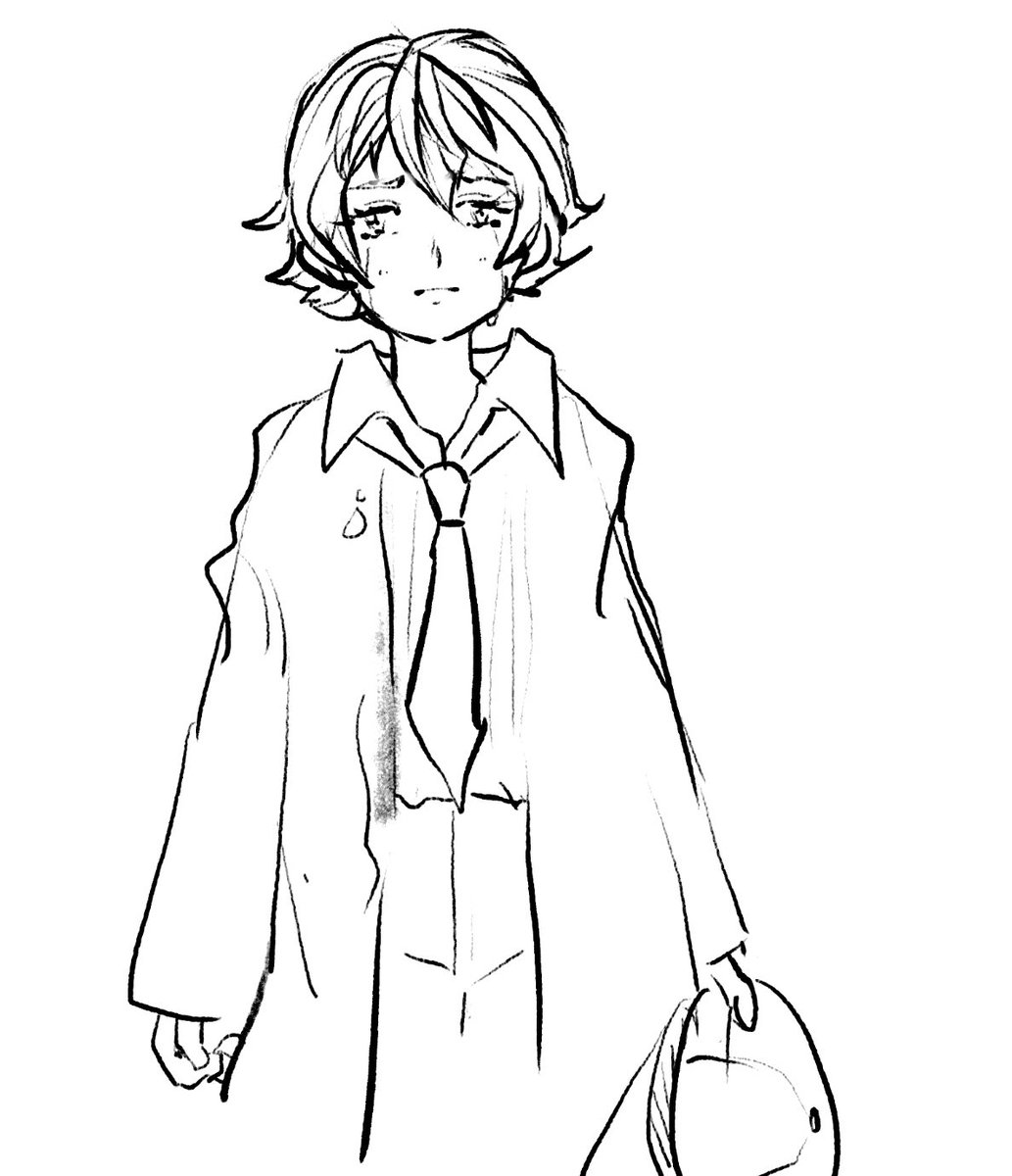 whisperingfern's tweet photo. Naoto scribble https://t.co/pPz2PcKLhF
