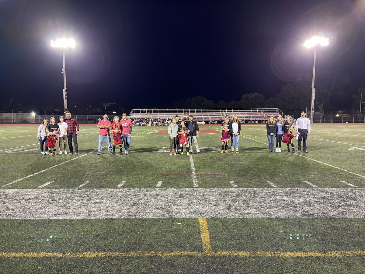 Great evening for Senior Night!  Congrats to all our Seniors and a 5-0 Win over Hopatcong.  Goals scored by Megan Gupta (2), Amanda Tuohy (2), and Ava Derr.  Assists by Megan Gupta, Amanda Tuohy,  Evelyn Guillen and Bridget Giordano.