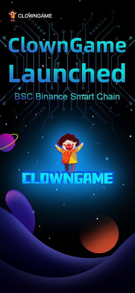 #ClownGame wanna share some of the things we're excited about🥳
1⃣ Gamepaly of NFT launched!!
2⃣ Clowngame has been audited.Feel safe to play clownclub.org/data/audit.pdf
3⃣ Clowngame has get listed on Coingecko, Check this out:  coingecko.com/en/coins/clown…