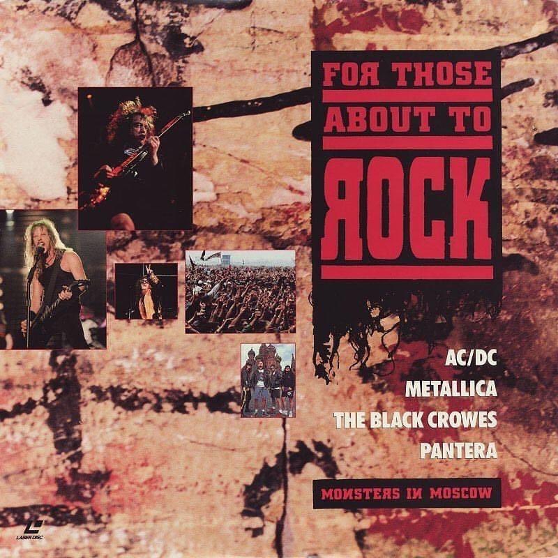 Sept 28th 1991 #Metallica played to an estimated 1.6 million fans at  Monsters of Rock Festival at Tushino Air Field, in Moscow, Russia Did you  know AC/DC, Motley Crue, Queensrche, and the