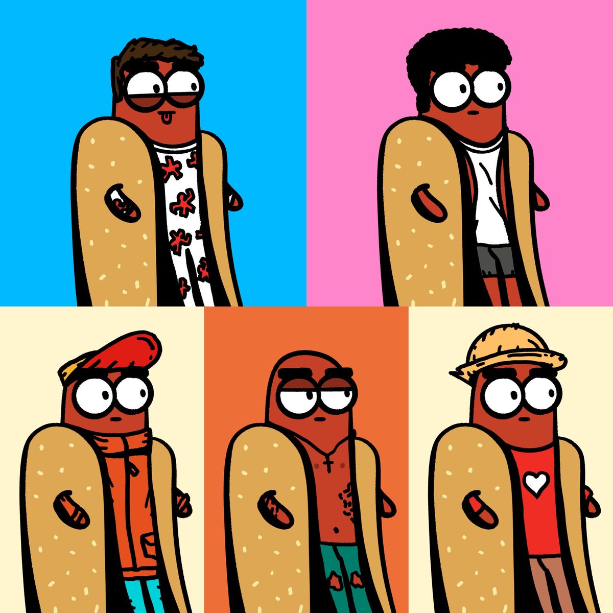 🔥💥 NEW DROP AVAILABLE 💥🔥

Pieces #223 to #227 🌭

Hurry up and grab your favorite! 😉 

👉 opensea.io/collection/mrs…

This time we have one “Epic 1” on this drop 😏👀

#Nft #nfts #NFTcollectibles #nftcollector #nftcommunity #nftarts #opensea