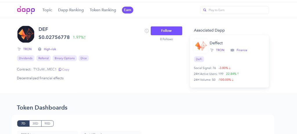 DeffectPlatform's tweet image. DEF officially listed prices on Coingecko and dapp.com.
Visit the link to know more   

coingecko.com/en/coins/deffe…                

dapp.com/coins/def-deff…

 #DEF #Dapp #CoinGecko