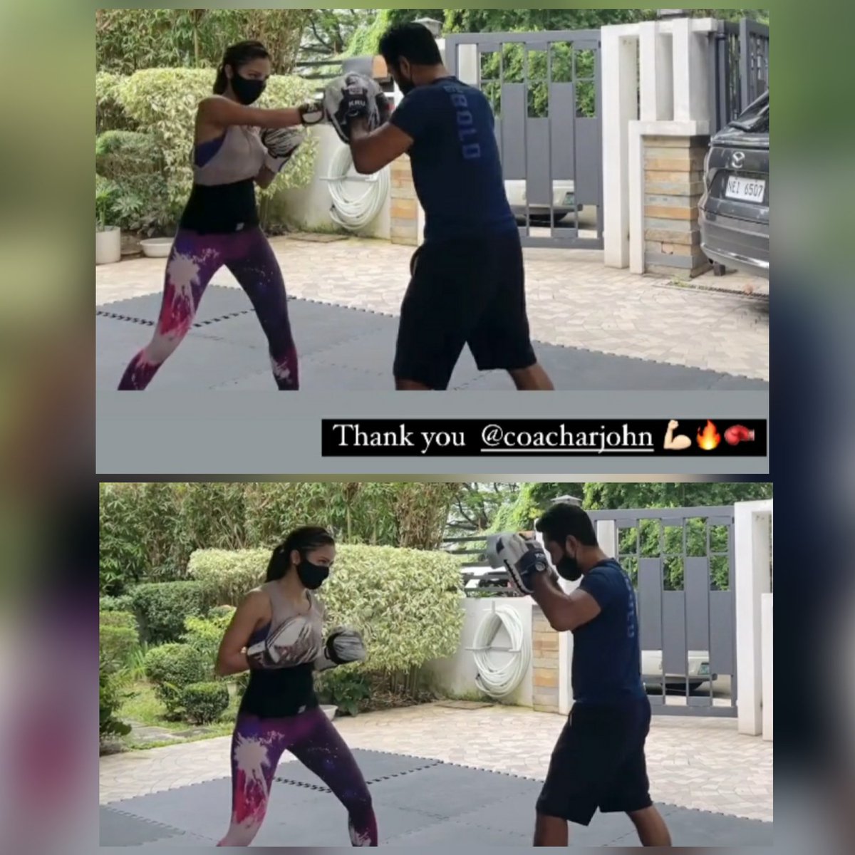 jackiecuddles's tweet photo. The power punches of @prinsesachinita 🥊🥊
With @coacharjohn https://t.co/OYNLzVSieM