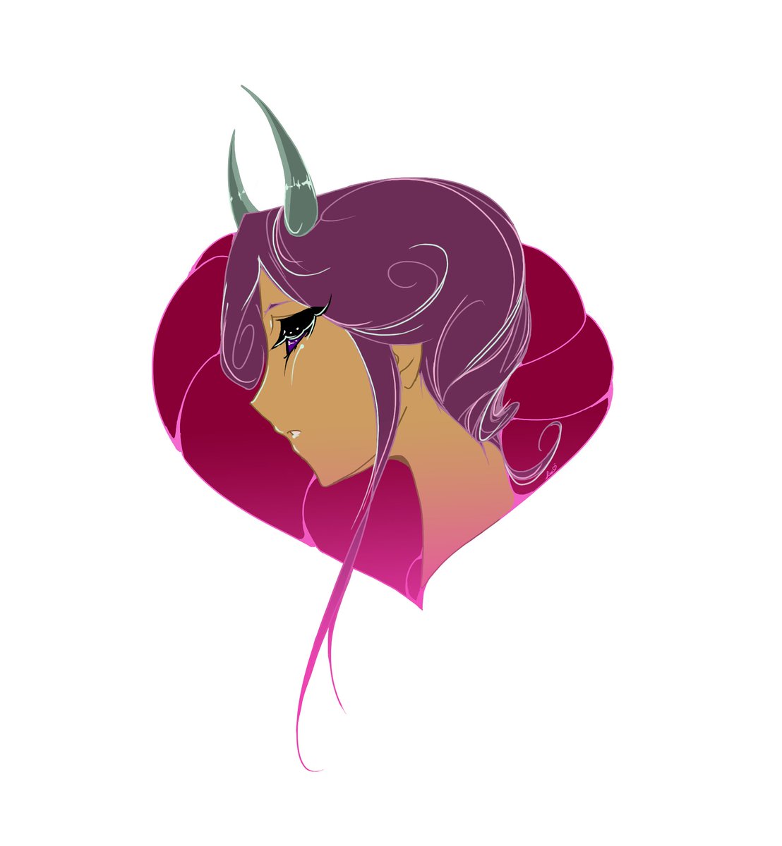 Horned Daliah ~ Anime art is my favorite to make. I would love to learn how to get into the #NFTCommunity  Does anyone know where i can begin? I really need help.#nft #nftcollector #nfttraining #nfthelp Thank you for any advice or retweets!