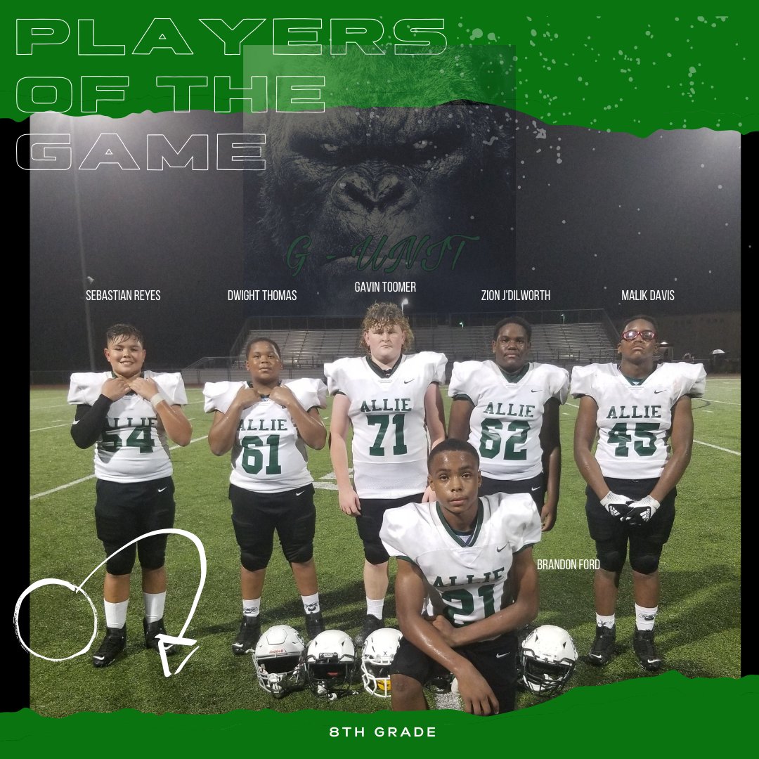 boys_allie's tweet photo. Our G-Unit gets POG for putting up over 350 yards on the ground. 280 came from Brandon Ford w/2 TDs & a strip fumble that went for a 65yd TD.
Rams get our 2nd win in a row with the 39-6 win over Jobe MS🐏🐏‼
#TRUSTTHEPROCESS #DISCIPLINE #DEVELOPMENTCONTINUES https://t.co/483yD9aOd2