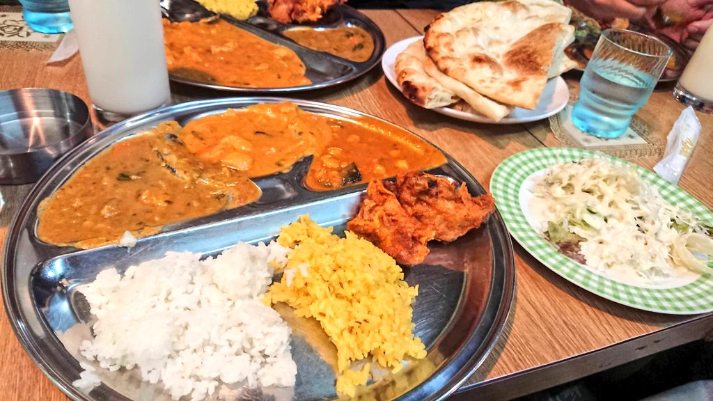 下北にツアー行った時に寄った思い出深いカレー屋  