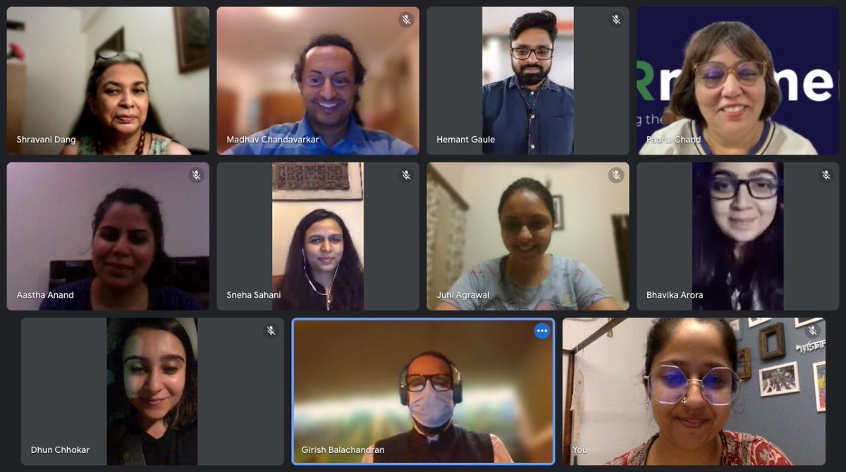 OnPurposeComms's tweet photo. Grateful to external jury facilitators @Comms101 @PaarulC @hemantgaule for bringing their rich, diverse and experienced views to our deliberations on worthy contenders for #ThePurposeProject3 - Three firms have been shortlisted and a winner will soon be announced. #SocialChange https://t.co/uA7UjZQuiO