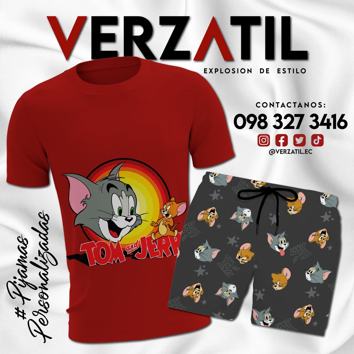VerzatilEc's tweet photo. Pijamas totalmente sublimadas y personalizadas!✨ 
Diseños únicos e inigualables para ti 👚👗👙

📱 098 327 3416 📱

#pijama #design #model #outfit #style #me #fashion #beauty #beautiful #cute #pretty #verzatil #explosiondeestilo #estilo #viral #moda #modaparati #picoftheday #art https://t.co/Iarohizelm