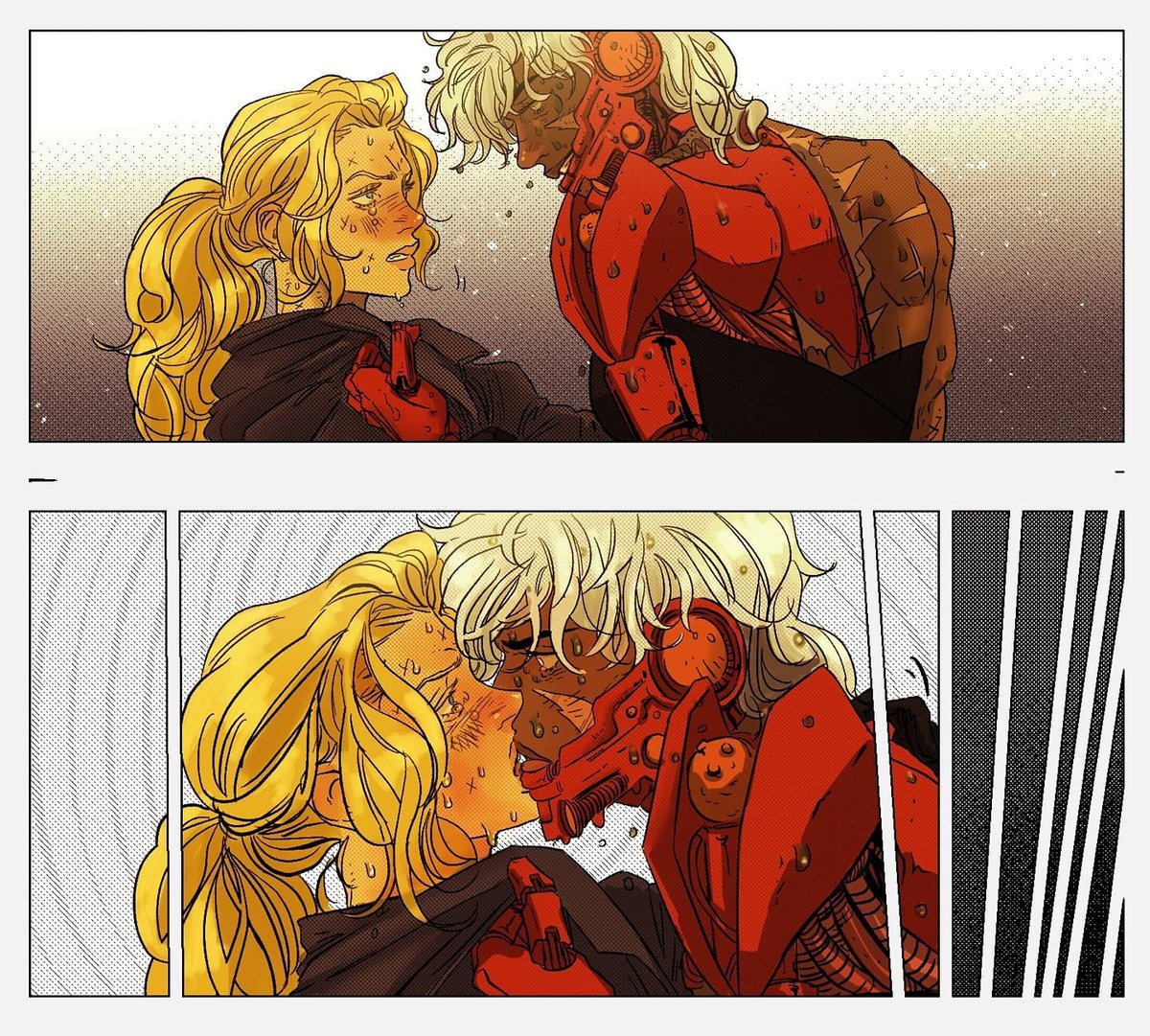 I love the lovers to enermies relationship, especially it tastes even better when one's love hasn't changed. and a small fem being top with a big butch as bottom😌. And twisted cursed family