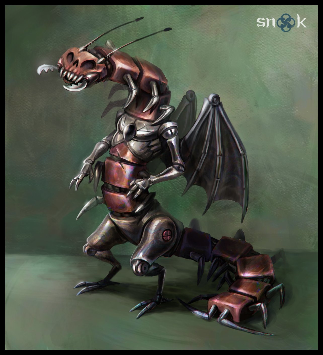 Snook on X: “A quick sketch of Jett’s #Homunculus #servant 