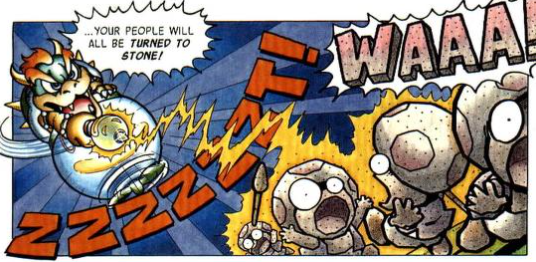 YO BOWSER RAPPED IN ONE OF THE  MARIO COMICS 