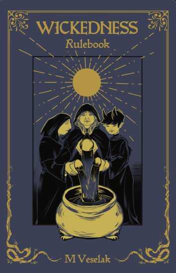 IPRTweets's tweet photo. Just in! (Also in #Booth125)
Wickedness is an RPG for exactly 3 players and 1 tarot deck, with no dice and no GM. You form a coven between 3 mystical archetypes and try to keep your world of magic &amp; mystery in balance with the mundane world.
https://t.co/u5qtyovjzz https://t.co/tEB7ABuMqb
