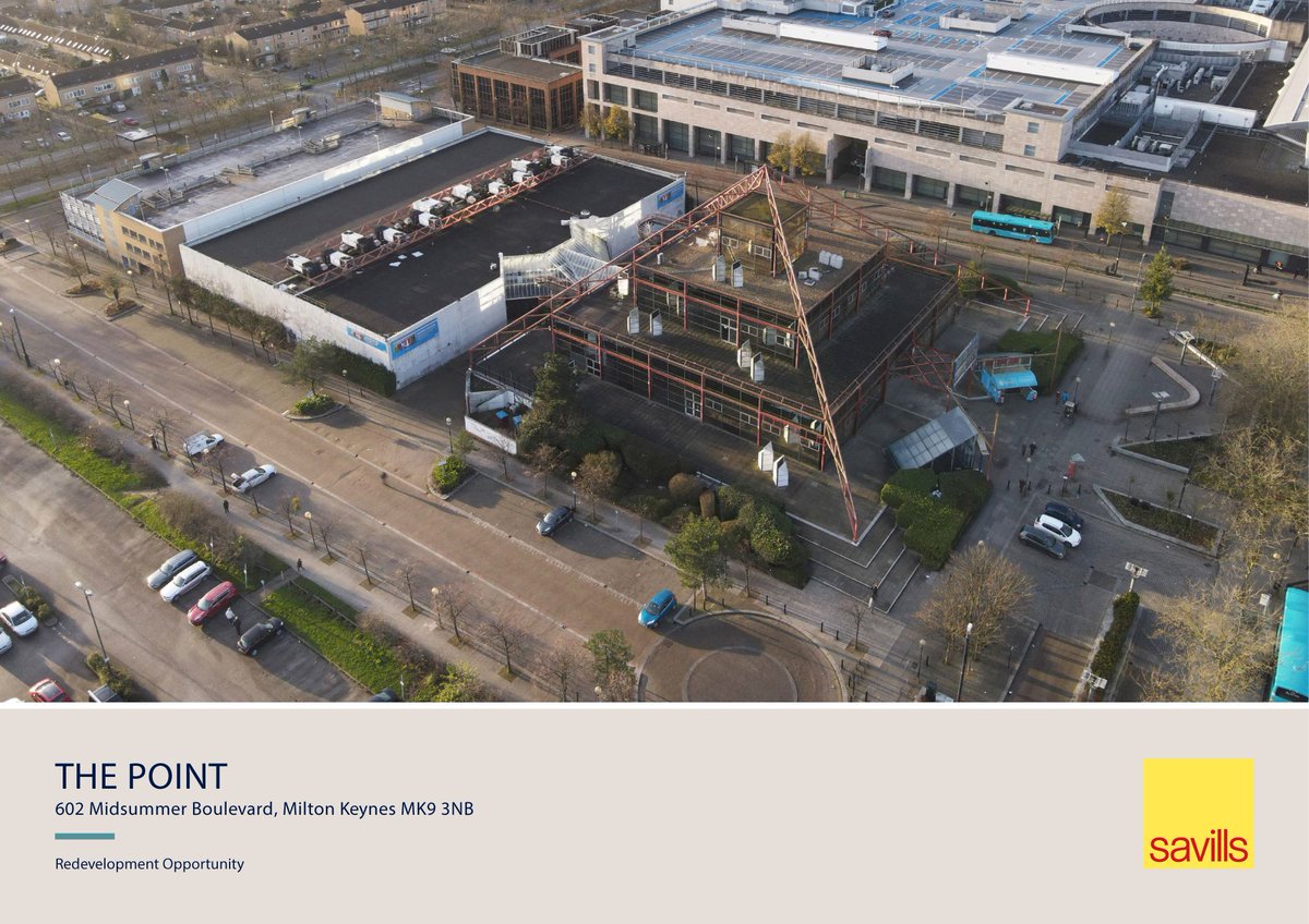 savethepointmk's tweet photo. A "brownfield redevelopment and investment opportunity" with potential for more than 450 homes is how Savills are selling #ThePointMK.
You can view the brochure on our website at https://t.co/IgEESMq50V
#savethepoint #whatsthepoint #lovemk #restartmk #futuremk #miltonkeynes https://t.co/hqVSmJhyW2